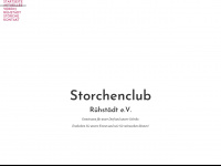 storchenclub.de Webseite Vorschau