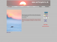 wettergalerie.de Webseite Vorschau