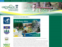 gruenbach.de Webseite Vorschau