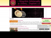schuetzengilde-oelsnitz.de Webseite Vorschau