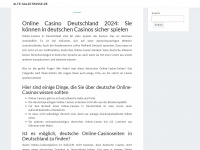 alte-salzstrasse.de Webseite Vorschau