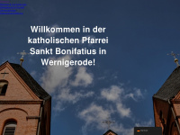 kath-kirche-wernigerode.de Webseite Vorschau
