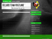 billard-team-vogtland.de Webseite Vorschau