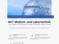 mlt-labortechnik.de Webseite Vorschau