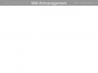 mm-artmanagement.de Webseite Vorschau