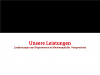 mm-lackierungen.de Webseite Vorschau