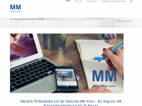 mm-kurs.de Webseite Vorschau