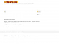 mmexpress.at Webseite Vorschau