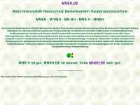 mnbh.de Webseite Vorschau