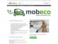 mobeco.de Webseite Vorschau