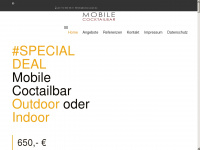 mobilecocktailbar.de Webseite Vorschau