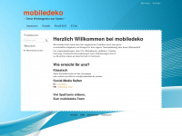mobiledeko-shop.de Webseite Vorschau