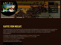 mocafe.at Webseite Vorschau