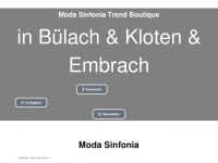 moda-sinfonia.ch Webseite Vorschau