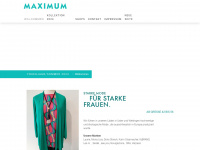 mode-maximum.ch Webseite Vorschau