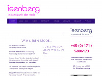modehaus-isenberg.de Webseite Vorschau