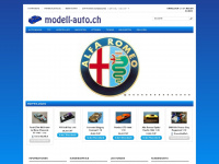 modell-auto.ch Webseite Vorschau