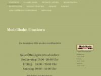modellbahn-elmshorn.de Webseite Vorschau