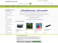 modellbahn-shop-rebie.de Webseite Vorschau