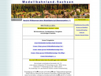 modellbahnland-sachsen.de Webseite Vorschau