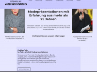 modepraesentationen.de Webseite Vorschau