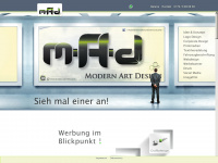 modern-art-design.de Webseite Vorschau