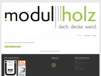 modulholz.de Webseite Vorschau