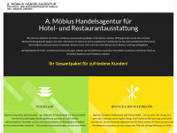 moebius-hotelausstattung.de Webseite Vorschau