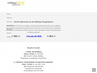 moedlingersingakademie.at Webseite Vorschau