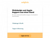 moegli.ch Webseite Vorschau