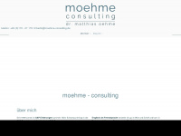 moehme-consulting.de Webseite Vorschau