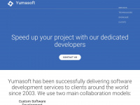 yumasoft.com Webseite Vorschau
