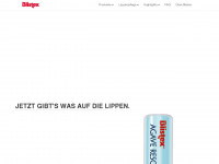 blistex.de Webseite Vorschau