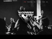 rockfreunde-ffb.de Webseite Vorschau