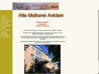 molkerei-anklam.de Webseite Vorschau