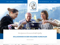 molkerei-hurschler.ch Webseite Vorschau