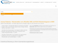 momac-robotics.de Webseite Vorschau