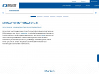 monacor-international.de Webseite Vorschau