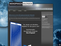 mondphasenkalender.ch Webseite Vorschau