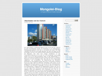 mongolei-blog.de Webseite Vorschau