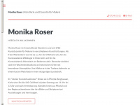 monika-roser.de Webseite Vorschau