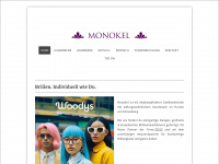 monokel.at Webseite Vorschau