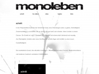 monoleben.de Webseite Vorschau