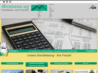 montana-invest.ch Webseite Vorschau