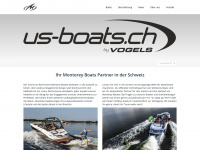 us-boats.ch Webseite Vorschau