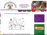 montessori-frasdorf.de Webseite Vorschau