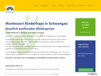 montessori-schwangau.de Webseite Vorschau