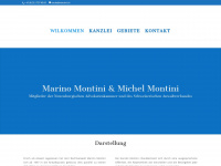 montini.ch Webseite Vorschau