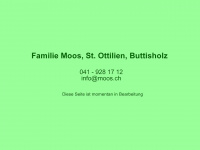 moos.ch Webseite Vorschau