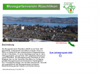 moosgartenverein.ch Webseite Vorschau